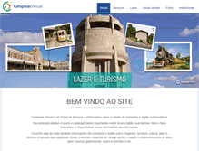 Tablet Screenshot of campinasvirtual.com.br